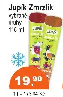 COOP DISKONT Jupík Zmrzlík nabídka