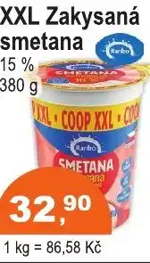 COOP DISKONT Ranko XXL Zakysaná smetana nabídka