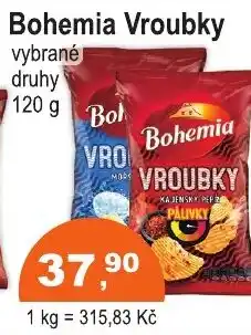 COOP DISKONT Bohemia Vroubky nabídka