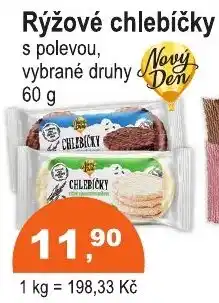 COOP DISKONT Rýžové chlebíčky nabídka