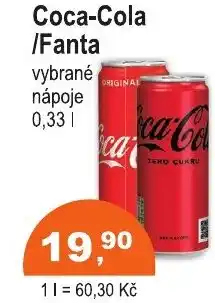 COOP DISKONT Coca-Cola /Fanta nabídka