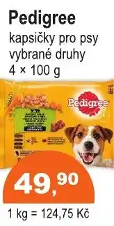 COOP DISKONT Pedigree kapsičky pro psy nabídka
