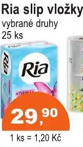 COOP DISKONT Ria slip vložky nabídka