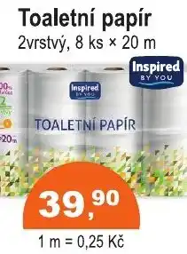 COOP DISKONT Toaletní papír nabídka