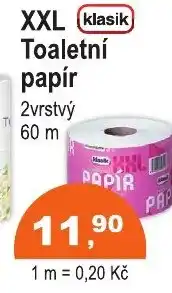 COOP DISKONT XXL Toaletní papír nabídka