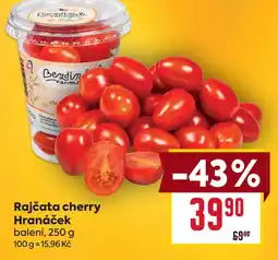 Billa Rajčata cherry Hranáček nabídka