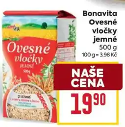 Billa Bonavita Ovesné vločky jemné nabídka