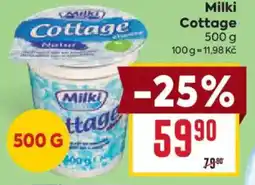 Billa Milki Cottage nabídka