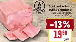 Billa Šunkové koleno ručně skládané nabídka