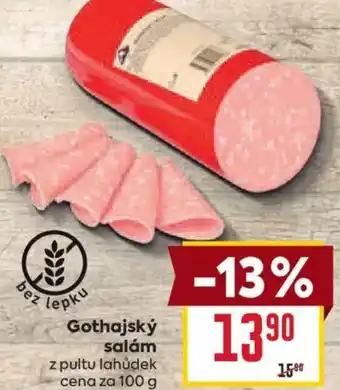 Billa Gothajský salám nabídka