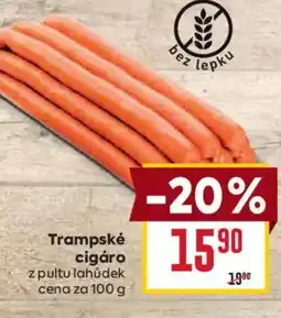 Billa Trampské cigáro nabídka