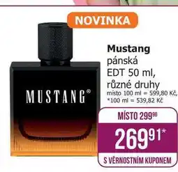 Teta Mustang pánská EDT 50 ml, různé druhy nabídka