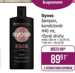 Teta Syoss šampon, kondicionér 440 ml, různé druhy nabídka