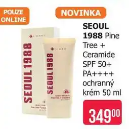 Teta SEOUL 1988 Pine Tree + Ceramide SPF 50+ PA++++ ochranný krém 50 ml nabídka