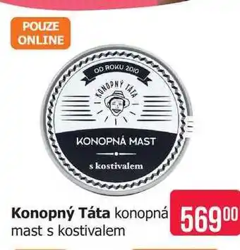 Teta Konopný Táta konopná mast s kostivalem nabídka