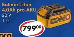 CBA Baterie Li-Ion 4,0Ah pro AKU nabídka