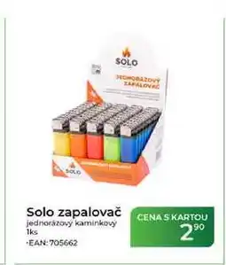 Tamda Foods Solo zapalovač jednorázový kamínkový 1ks nabídka