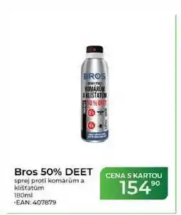 Tamda Foods Bros 50% DEET sprej proti komárům a klistatom nabídka