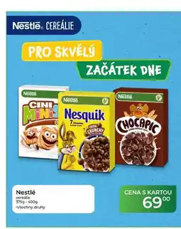 Tamda Foods Nestlé cereálie 375g - 400g nabídka