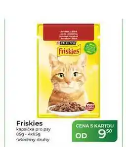 Tamda Foods Friskies kapsička pro psy nabídka