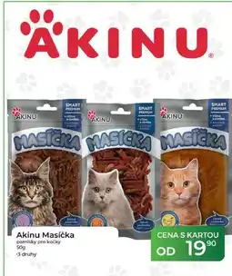 Tamda Foods Akinu Masíčka pamlsky pro kočky nabídka