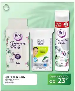 Tamda Foods Bel Face & Body odličovací tampony 40ks - 70ks nabídka
