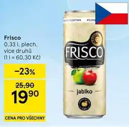 Tesco Frisco plech nabídka