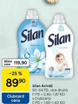 Tesco Silan Aviváž, 50-64 PD, více druhů nabídka