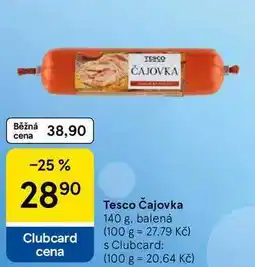 Tesco Tesco Čajovka, 140 g, balená nabídka