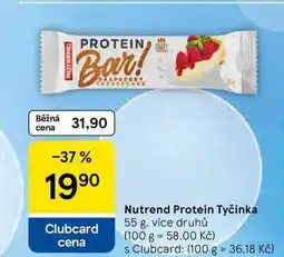 Tesco Nutrend Protein Tyčinka, 55 g, více druhů nabídka