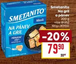 Billa Smetanito Na gril a pánev nabídka