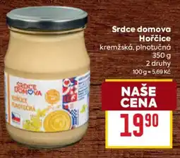 Billa Srdce domova Hořčice nabídka