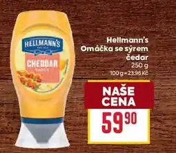 Billa Hellmann's Omáčka se sýrem čedar nabídka