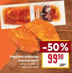 Billa Vepřová krkovice marinovaná nabídka