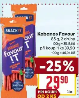 Billa Kabanos Favour nabídka
