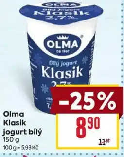Billa Olma Klasik jogurt bílý nabídka