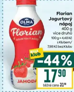 Billa Florian Jogurtový nápoj nabídka