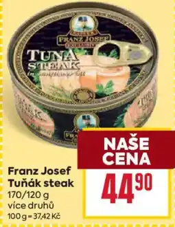 Billa Franz Josef Tuňák steak nabídka