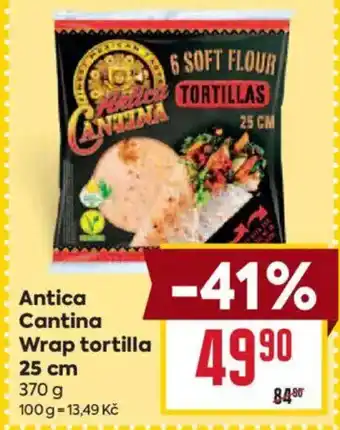 Billa Antica Cantina Wrap tortilla 25 cm nabídka
