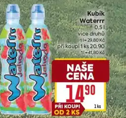 Billa Kubik Waterrr nabídka