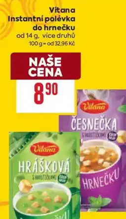 Billa Vitana Instantní polévka do hrnečku nabídka