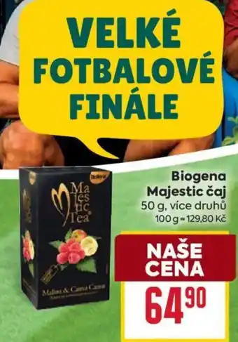 Billa Biogena Majestic čaj nabídka