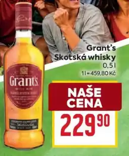 Billa Grant's Skotská whisky nabídka
