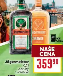 Billa Jägermeister nabídka