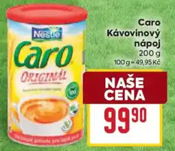 Billa Caro Kávovinový nápoj nabídka