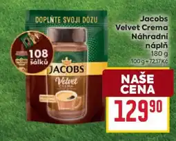 Billa Jacobs Velvet Crema Náhradní náplň nabídka