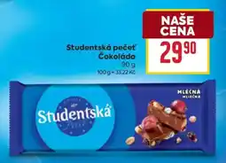 Billa Studentská pečeť Čokoláda nabídka