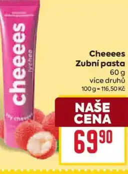 Billa Cheeees Zubní pasta nabídka