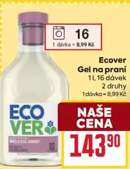 Billa Ecover Gel na praní nabídka