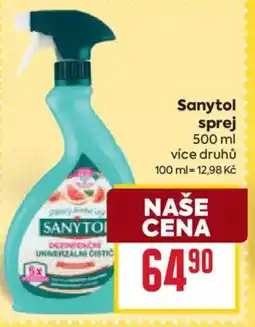 Billa Sanytol sprej nabídka